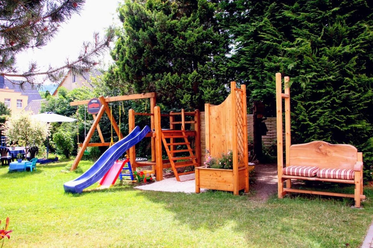 Familien-Ferienwohnung Haustein Konigswalde エクステリア 写真